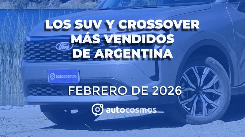 Los SUV y crossover más vendidos de Argentina en febrero de 2026
