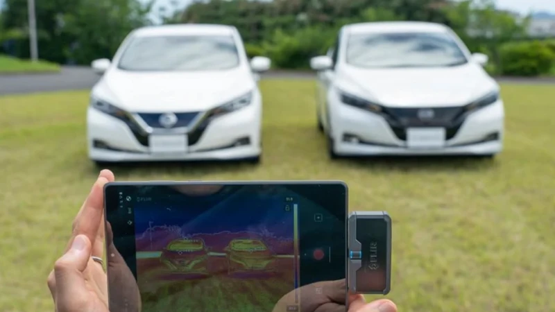 Nissan trabaja en una pintura para reducir el calor en el interior del auto