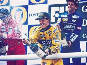 El día que Prost, Senna y Schumacher compartieron un podio