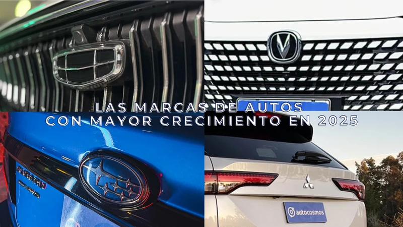 Las 10 marcas de autos con mayor crecimiento de ventas en 2025