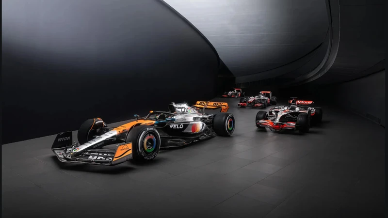 Fórmula 1 2025: McLaren vuelve al cromo para Silverstone