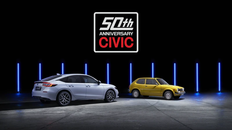 ¡Felicidades! El Honda Civic cumple 50 años de vida