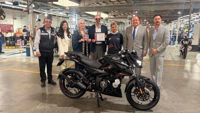 MotoDrive recibe el distintivo Hecho en México para sus motocicletas Bajaj