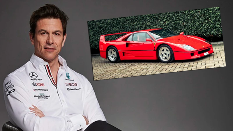 Toto Wolff manda a la venta un Ferrari F40 de su propiedad