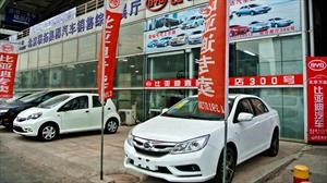 Mercado chino automotriz sigue en picada