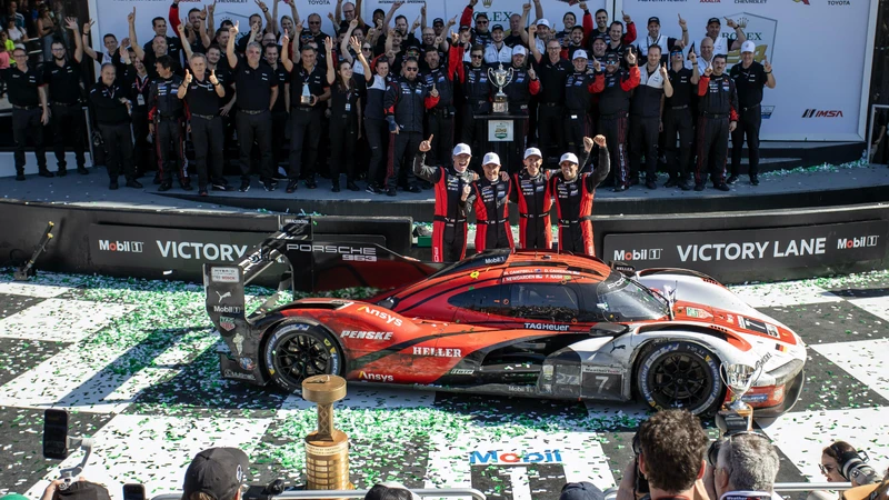 IMSA 2024: Porsche debuta en grande triunfando en Daytona