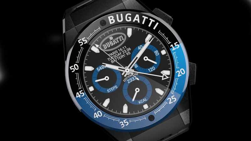 Si no puedes comprar un Bugatti, intenta con su smartwatch
