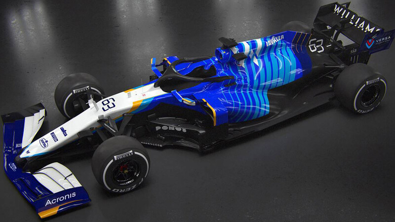 Williams FW43B-Mercedes, el caballero azul de la F1 2021