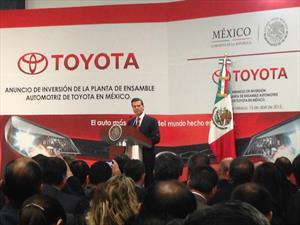 Toyota Corolla se producirá en México