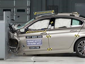 BMW Serie 5 2017 obtiene el Top Safety Pick + del IIHS