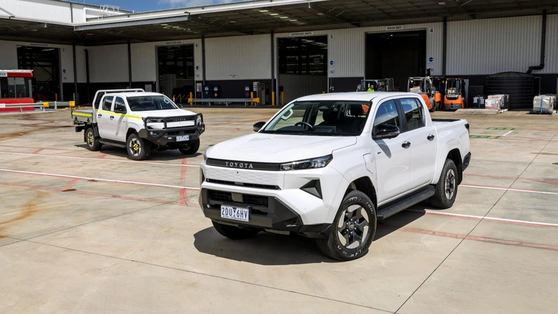 Se conocen más detalles acerca de la nueva Toyota Hilux "eléctrica"