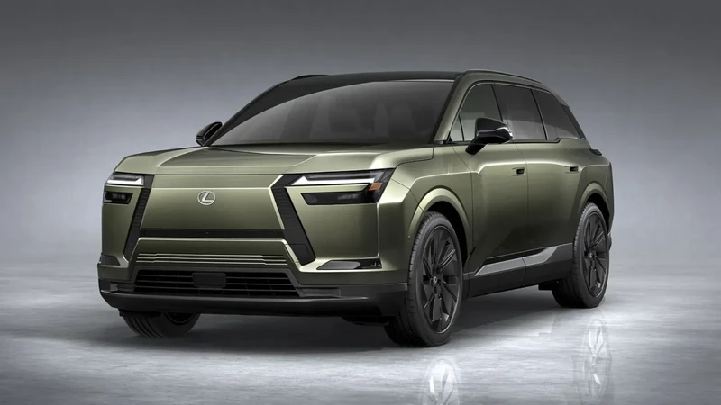 Lexus presentó su segundo SUV eléctrico: TZ con tres filas de asientos