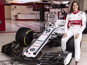 Tatiana Calderón es la primera mujer de Latinoamérica en conducir un F1