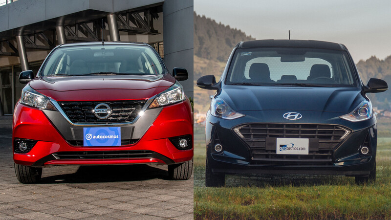 Nissan March vs Hyundai Grand i10 ¡duelo de urbanos bitono! ¿cuál es mejor?