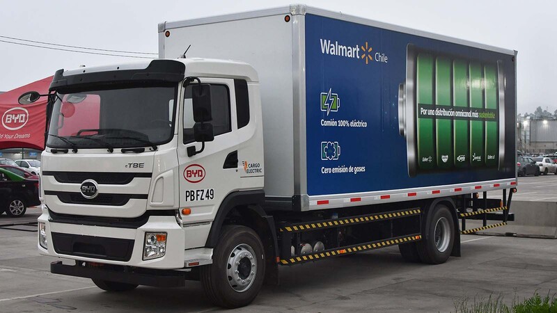 Cargo Electric y BYD comienzan prueba piloto del primer camión eléctrico de alto tonelaje en Chile