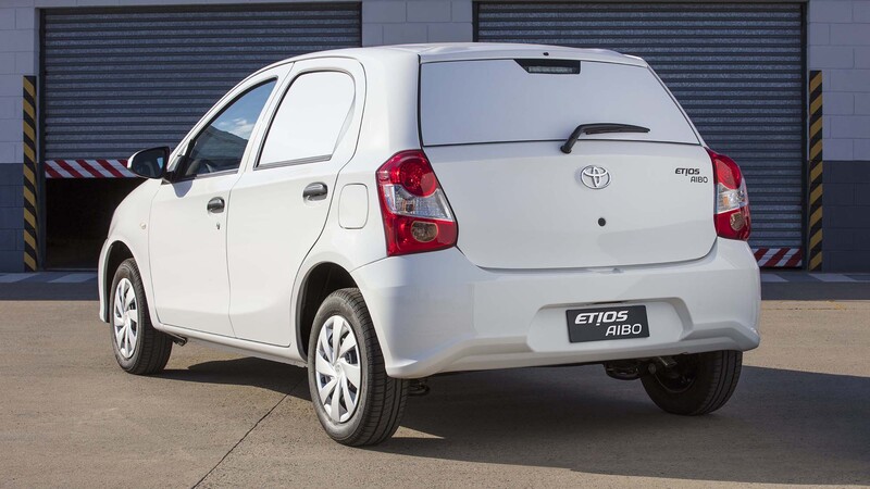 Toyota Etios Aibo, el modelo de trabajo tiene precio en Argentina