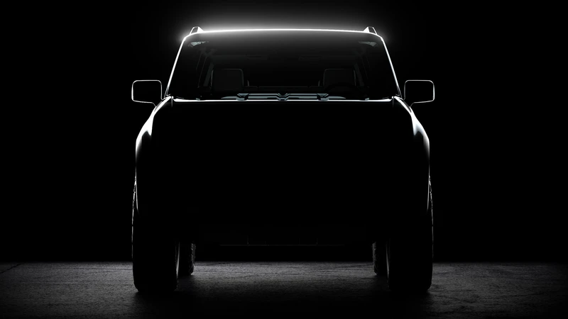 VW Scout muestra un nuevo teaser de su pickup eléctrica