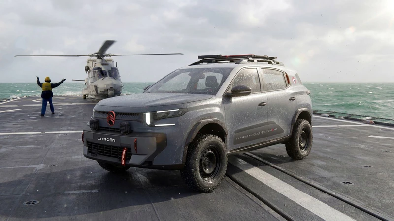 Citroën rinde homenaje a la armada francesa con el C3 Aircross Marine Nationale