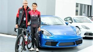 Egan Bernal, nuevo embajador de Porsche en Colombia