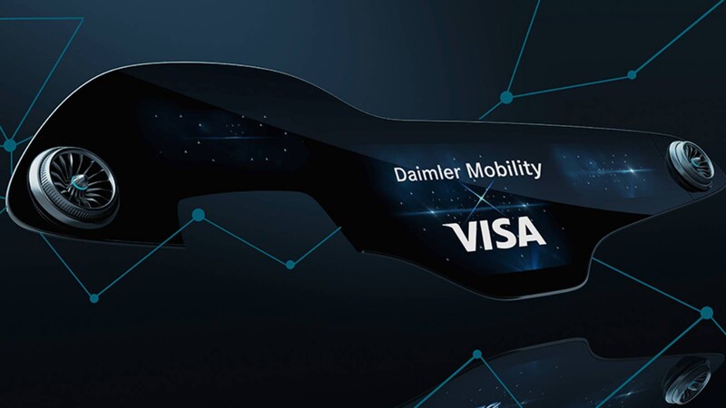 Mercedes-Benz se asocia con Visa para que puedas pagar todo desde tu auto