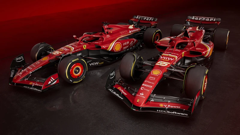 F1 2024: Ferrari SF-24 se presentó el anti Red Bull del cavallino