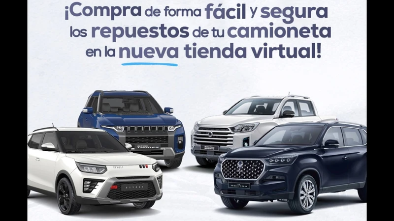 Se renueva la tienda virtual de SsangYong - KGM en Colombia