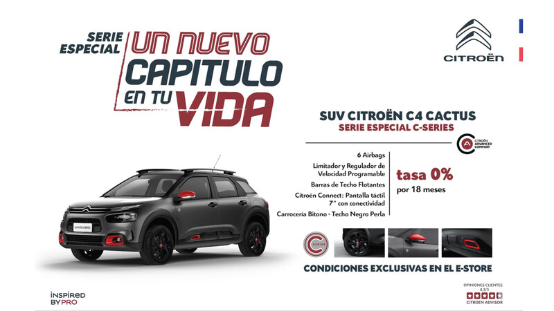 Citroën Argentina lanza financiaciones para noviembre 2020