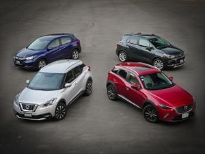 Comparativa: Mazda CX-3 vs Nissan Kicks vs Chevrolet Trax vs Honda HR-V
