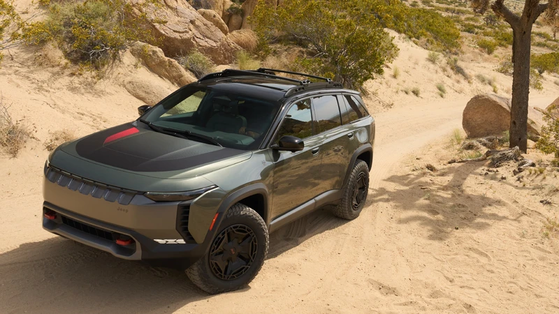 Jeep Wagoneer S Trailhawk Concept, el Rubicon Trail con energía eléctrica