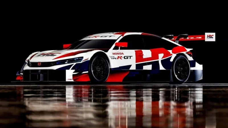 Honda se prepara para el Super GT japonés con el Civic Type R-GT Concept