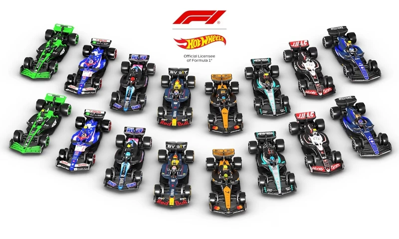 ¡Hot Wheels lanza una nueva colección de autos de F1 para los fanáticos de la velocidad!