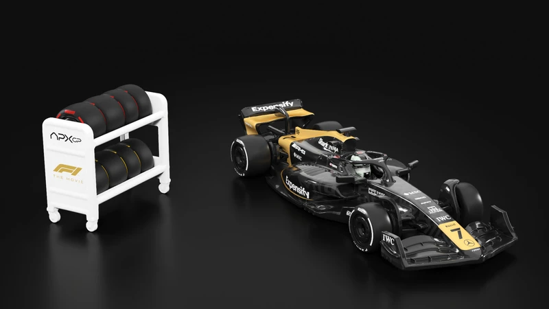 Hot Wheels lanza el monoplaza de Brad Pitt en F1 The Movie: una joya 1:64 para cinéfilos