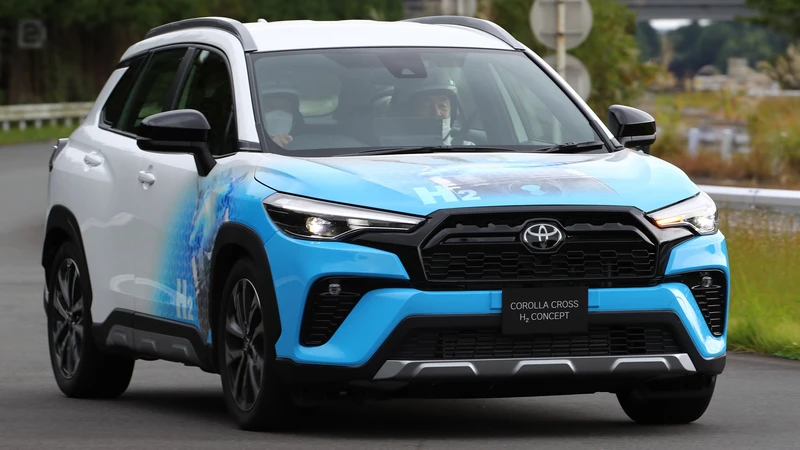 Toyota insiste con el hidrógeno y ahora lo prueba en un Corolla Cross