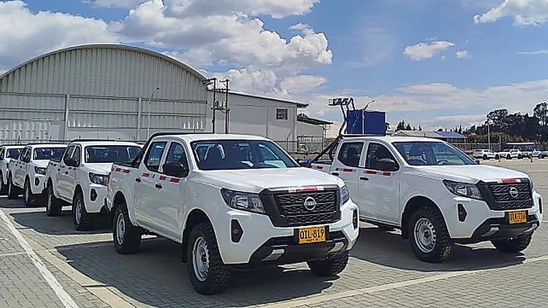 40 Nissan Frontier 4x4 entran a reforzar proyectos de infraestructura y seguridad en Colombia