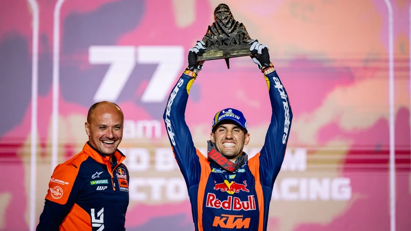 Rally Dakar 2026: victoria de infarto de Luciano Benavides en las Motos