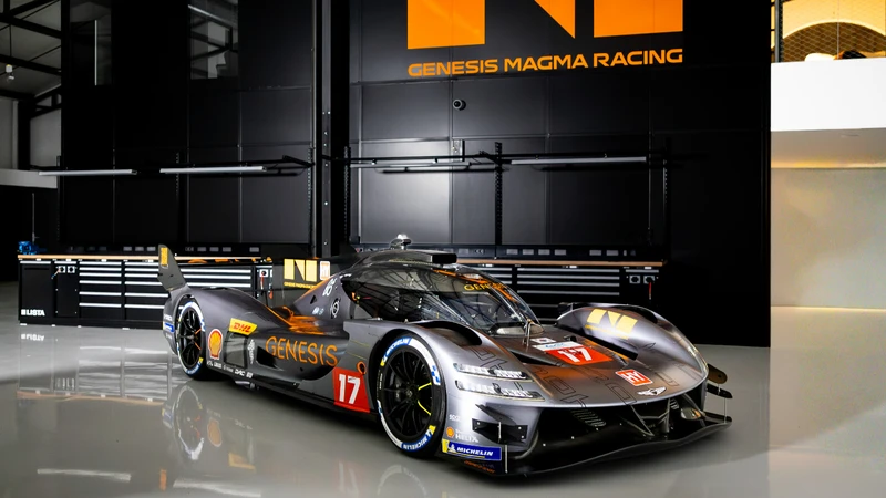 Este es el nuevo Genesis que correrá en las 24 Horas de Le Mans