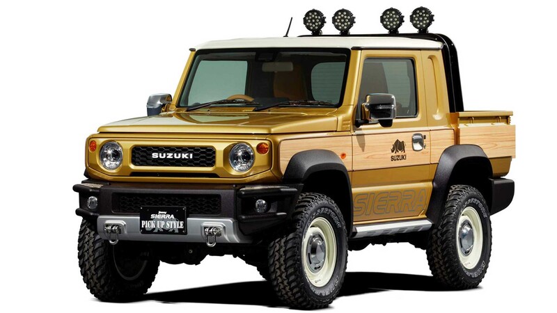 La demanda por los Suzuki Jimny pickup y cinco puertas es altísima, pero no existen