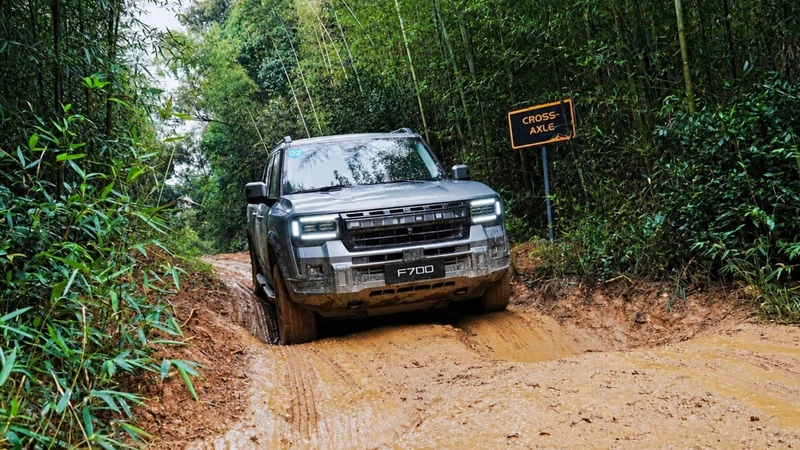 Jetour prueba su tecnología 4x4 y sus modelos todoterreno en China