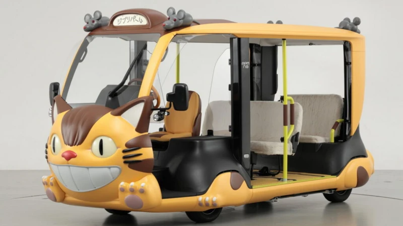 Toyota hará realidad el famoso gatobús de Mi Vecino Totoro