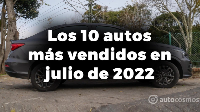 Los 10 autos más vendidos en Argentina en julio de 2022