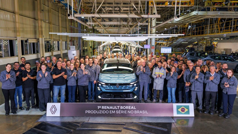 Renault Boreal: inicia su producción en Brasil. ¿Cuándo llegará a Colombia?