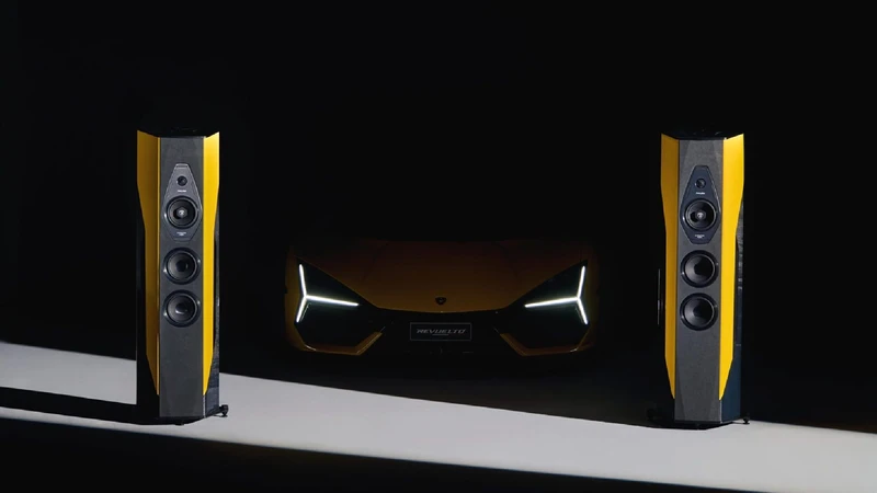 Il Cremonese Ex3me – Automobili Lamborghini Edition, la bocina inspirada en la marca italiana