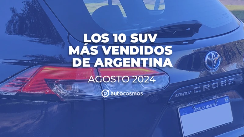 Los SUV más vendidos de Argentina en agosto de 2024