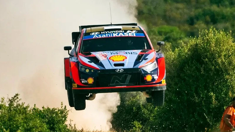 WRC 2022 Tanak le dio el primer triunfo a Hyundai con los Rally1