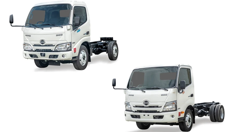 Nueva serie de camiones Dutro de Hino ahora con caja automática
