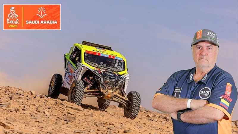 Dakar 2025: Colombiano Javier Vélez queda fuera por motor fundido