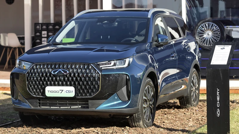 El Chery TIGGO 7 CSH anticipa su llegada a Argentina