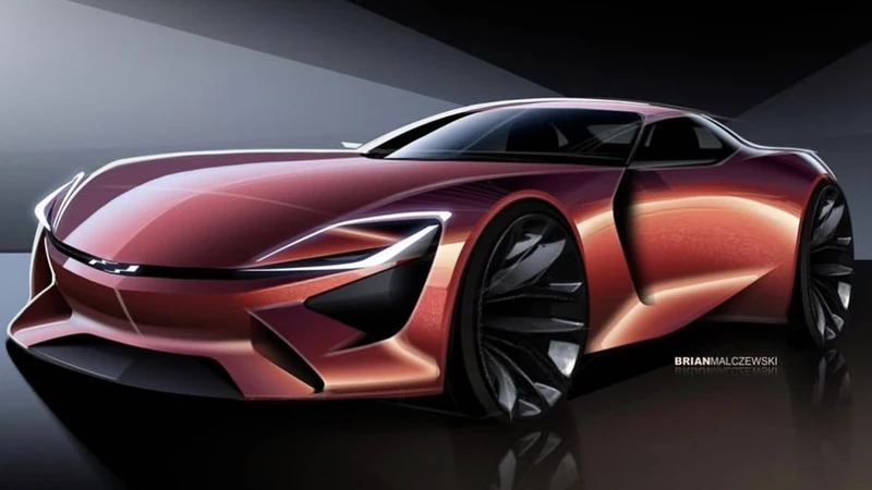 Revelan bocetos de lo que podría haber sido el futuro del Chevrolet Camaro