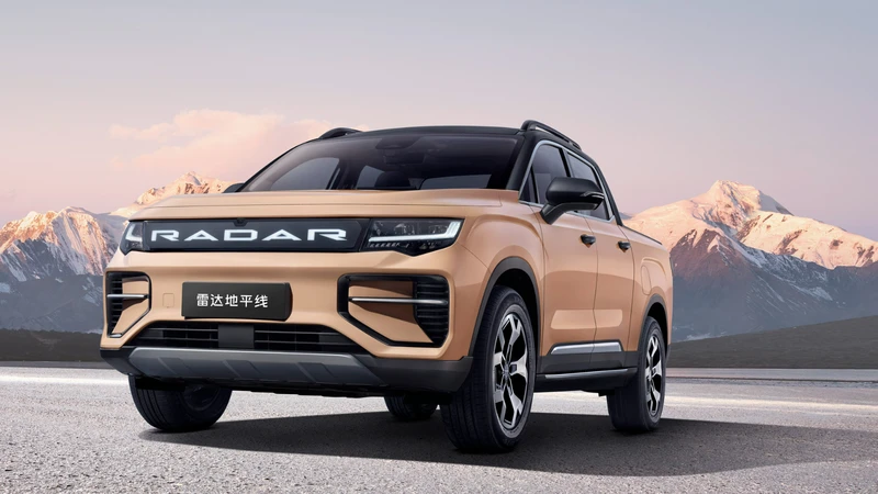 Beijing 2024: Geely presenta en China su pick-up eléctrica Radar con tracción total