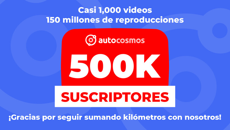 Autocosmos alcanza 500 mil suscriptores en YouTube